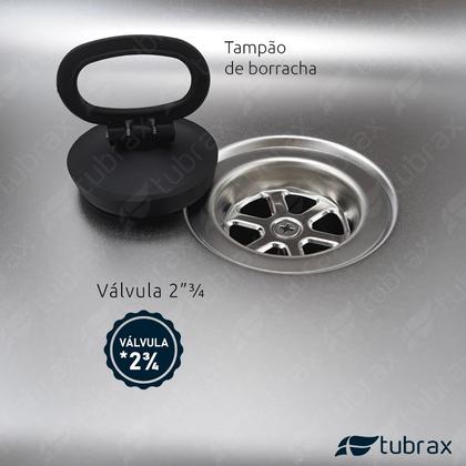 Imagem de Tanque 55 X 45 X 22cm Com Válvula Aço Inox 304 Tubrax