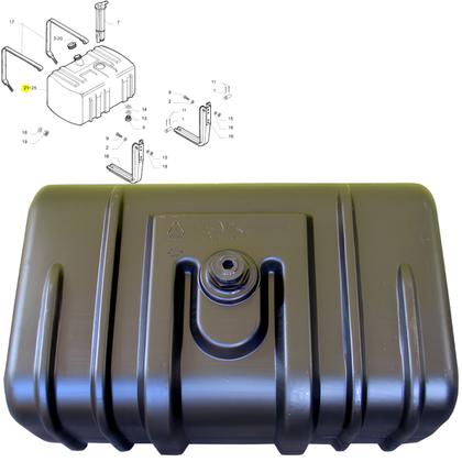 Imagem de Tanque combustível 90 lts daily 2.8 / daily 3.0 98448125