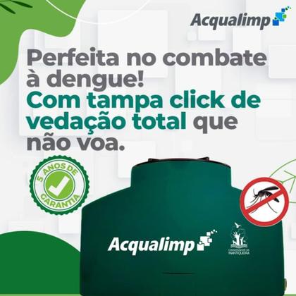 Imagem de Tanque D'Água 2000 Litros Polietileno com Tampa de Rosca - 500420 - ACQUALIMP