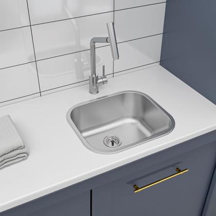 Imagem de Tanque De Encaixe 40x35cm 19l Tramontina Hera Compact Inox 94404107