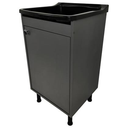 Imagem de Tanque De Lavanderia Com Gabinete 100% MDF + Sifão + Válvula