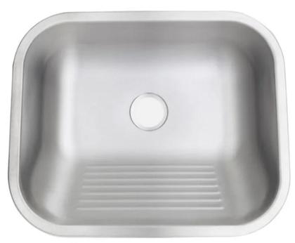 Imagem de Tanque inox 50x40x22cm (AÇO 304) Acetinado com válvula - Meganox