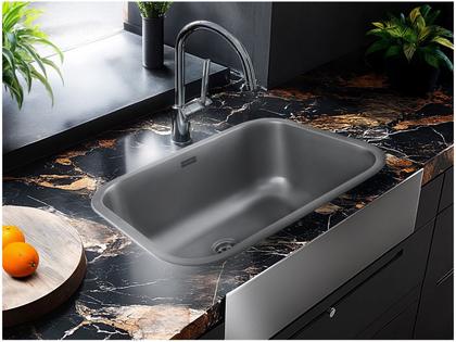 Imagem de Tanque Inox de Embutir e Sobrepor Franke 32L  - 55x40cm Monobloco