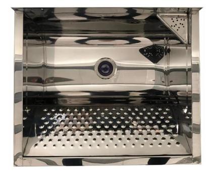 Imagem de Tanque Inox Lavanderia Pendurar Ts500 46 Litros C/válvula