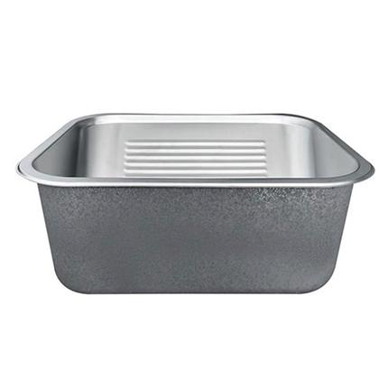 Imagem de Tanque Lavanderia Aço Inox 201 Belcca 50x45cm Com Válvula e Sifão - TL201-01
