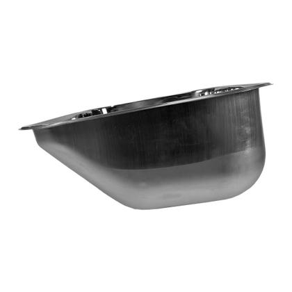 Imagem de Tanque Lavanderia Inox 304 Grande 50x40 Sobrepor Embutir 30l