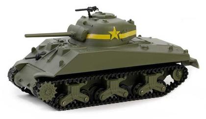 Imagem de Tanque M4 Sherman U.S Army 1943 WW2 Greenlight 1/64