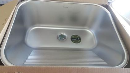 Imagem de Tanque monobloco 55L INOX 304 Acetinado 635X530X250CM 10.04.20435 Embutir/Sobrepor