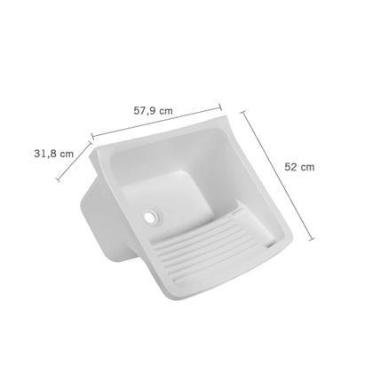 Imagem de Tanque Plástico 40 Litros Branco TQ2/SC*BR1 Astra