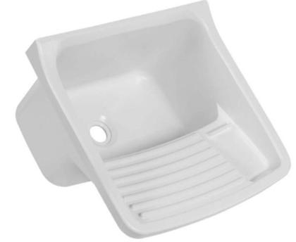 Imagem de Tanque Plástico Branco 47X43X27 22L - Marca Astra