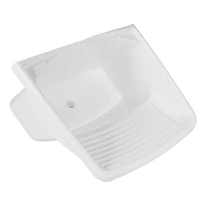Imagem de Tanque Plastico Lavar Roupa 24 Litros Branco - Metasul