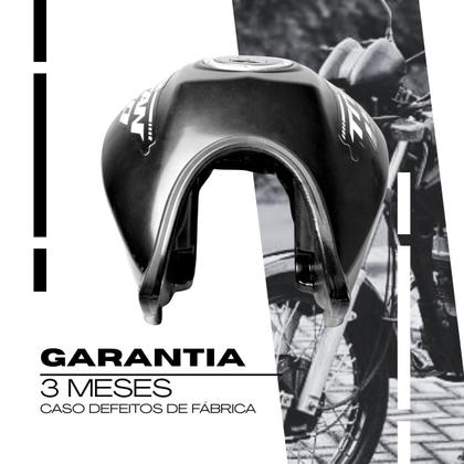 Imagem de Tanque Plástico Para Moto Cg 150 Cg 160 14L Preto Com Tampa