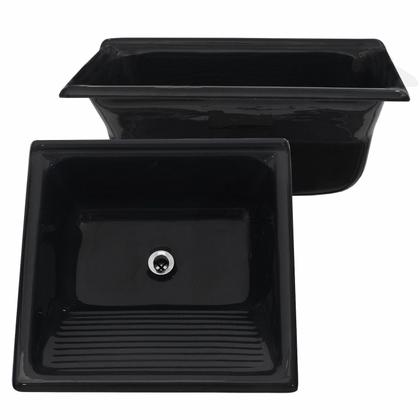 Imagem de Tanque Simples em Mármore Sintético 60cmx60cm 48 Litros Premium Dvg Decoralita