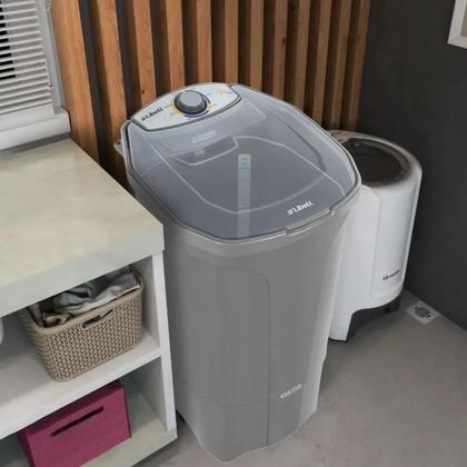 Imagem de Tanquinho lavadora Libell 10 kilos semiautomática com lavagem por turbilhonamento 127V Prata