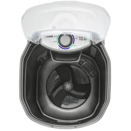 Imagem de Tanquinho lavadora Libell 10 kilos semiautomática com lavagem por turbilhonamento 127V Prata