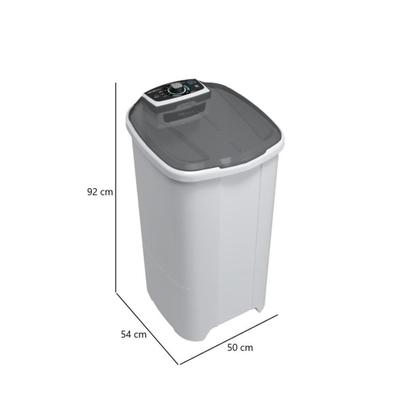 Imagem de Tanquinho Lavadora Semiautomática Newmaq 10kg Branco 220V com 9 Programas
