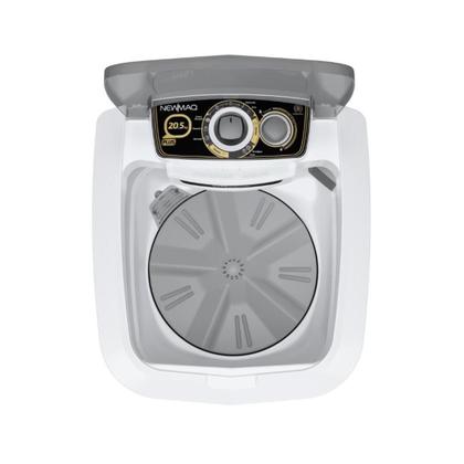 Imagem de Tanquinho Lavadora Semiautomática Newmaq 20,5kg Branco 220V com 9 Programas