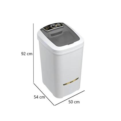 Imagem de Tanquinho Lavadora Semiautomática Newmaq 20,5kg Branco 220V com 9 Programas