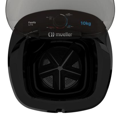 Imagem de Tanquinho/Máquina de lavar roupa Semiautomática Mueller Family Lite 10kg Preta