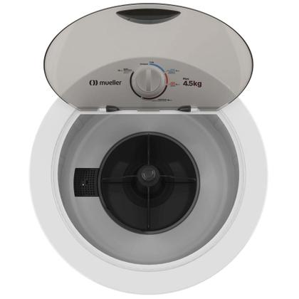 Imagem de Tanquinho/Máquina de lavar roupa Semiautomática Mueller Plus 4.5kg Branca