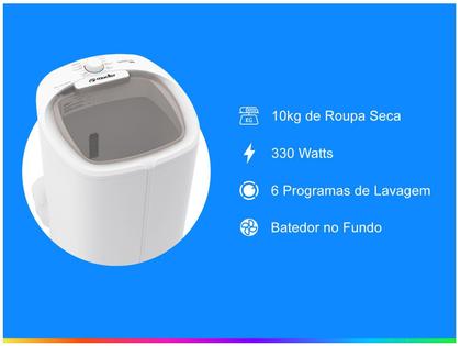 Imagem de Tanquinho Mueller 10Kg Family Lite Branca - 220V