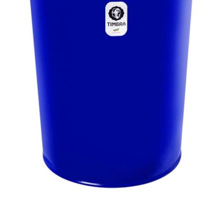 Imagem de Tantan reto timbra 12x50cm azul escuro c/aro cromado pele animal 6af