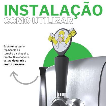 Imagem de Tap Handle Manopla Simpsons Torneira Chopeira Perfect Draft