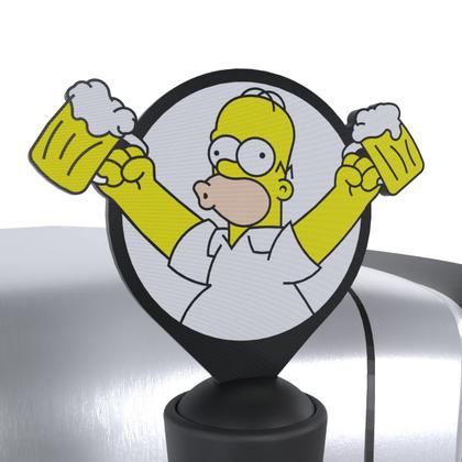Imagem de Tap Handle Manopla Simpsons Torneira Chopeira Perfect Draft