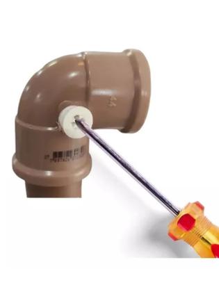 Imagem de Tapa Furo Cano D' Água Cano Furado Rosca Chave 5 Und