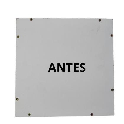 Imagem de Tapa Furos Adesivo Branco Texturizado Pvc 13mm P Móveis 50un