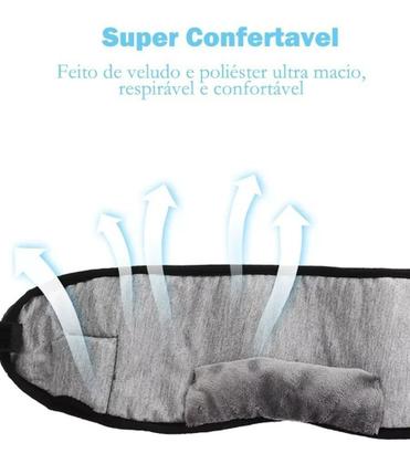 Imagem de Tapa Olho Bluetooth Máscara de Dormir Meditar Fone De Ouvido