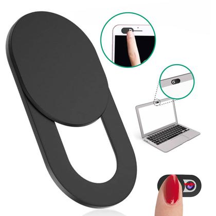 Imagem de Tapa Tampa Bloqueador Câmera Protetor Webcam Cover Anti-Espião Notebook Celular Macbook Tablet