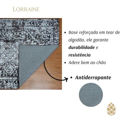 Imagem de Tapete 200X300Cm Sala Retangular Sultan Silk Antiderrapante