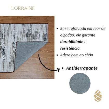 Imagem de Tapete 200X300Cm Sala Retangular Sultan Silk Antiderrapante