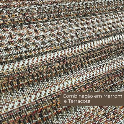 Imagem de Tapete 2x2,5m Para Decoração de Sala Quarto Escritório Em Sisal Não Gruda Pelo Antiderrapante