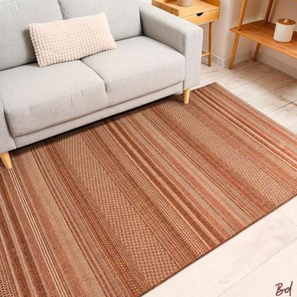 Imagem de Tapete 2x2,5m Para Decoração de Sala Quarto Escritório Em Sisal Não Gruda Pelo Antiderrapante