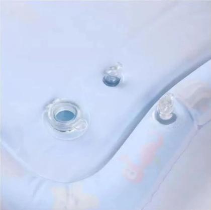 Imagem de Tapete Almofada de Água Inflável Atividades Infantil Azul - Color Baby