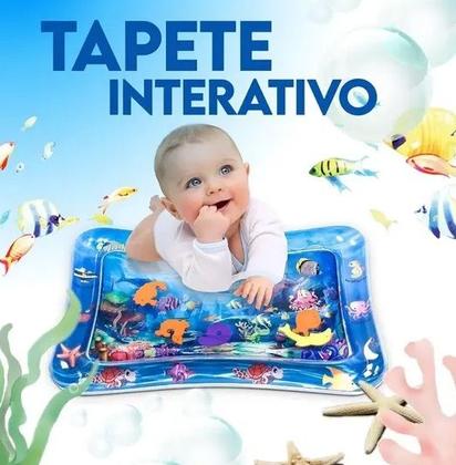 Imagem de Tapete Aquário Infantil Interativo Almofada Inflável