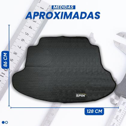 Imagem de Tapete Automotivo para Porta Malas Spin 2019 a 2025  Qualidade Premium Sob Medida 