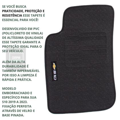 Imagem de Tapete Automotivo S10 Impermeável Pvc Premium 2022