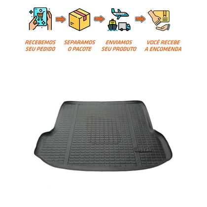 Imagem de Tapete Bandeja Porta Malas Cruze Hatch 2015 Borracha