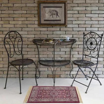 Imagem de Tapete Belga 50Cm X 80Cm Namur Vermelho Jolitex