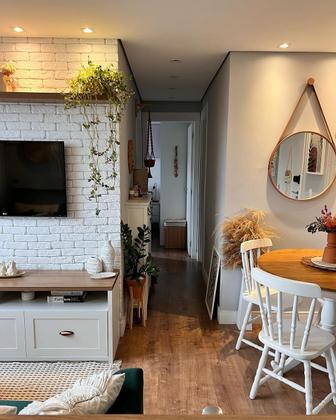 Imagem de Tapete Boho Andaraí Off White/Capuccino 140x250cm