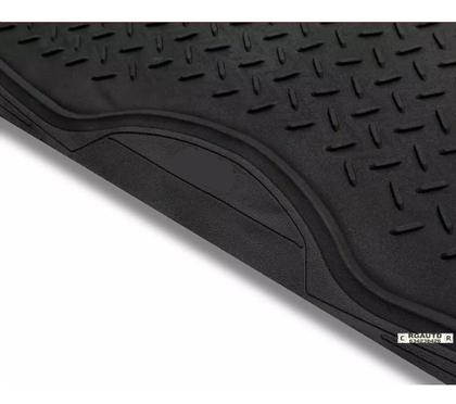 Imagem de Tapete Borracha Agile Preto Com Abas Porta Mala 2012 2013 2014 15