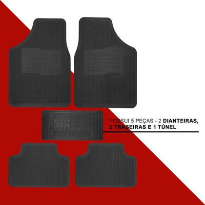 Imagem de Tapete Borracha Automotivo Chevrolet Prisma Onix Celta Corsa