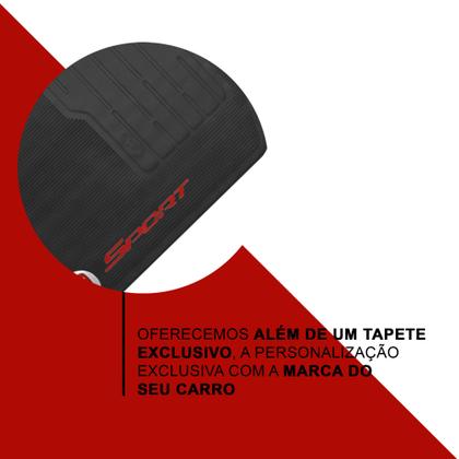 Imagem de Tapete Borracha Automotivo Chevrolet Prisma Onix Celta Corsa