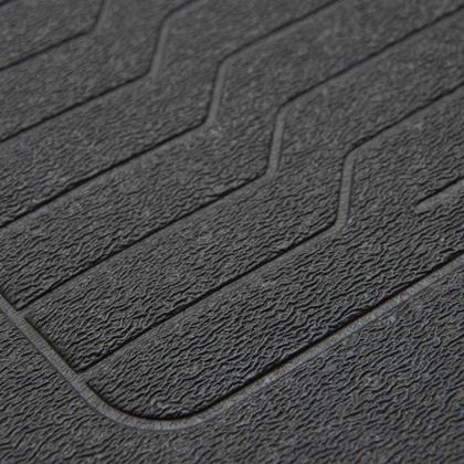 Imagem de Tapete Borracha Ford Ka 2014 à 2021 Preto Pvc Logo Bordado Jogo 3 Peças Ecotap W2855 Automotivo Wave