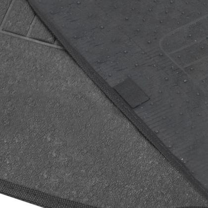 Imagem de Tapete Borracha Onix 2020 à 2025 Preto Pvc Logo Bordado Jogo 3 Peças Ecotap W7332 Automotivo Wave