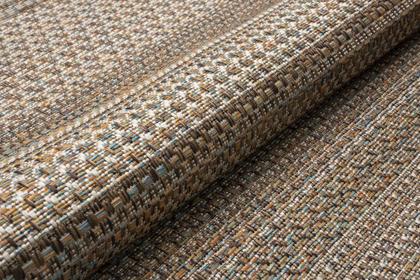 Imagem de TAPETE BUZIOS ARRAIAL MARROM/AZUL 2,00x3,00