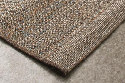 Imagem de TAPETE BUZIOS ARRAIAL MARROM/AZUL 2,00x3,00